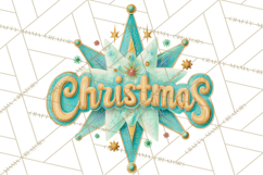 Atomic Christmas PNG Clipart, Retro Holiday Art Cllip Art Product Image 4