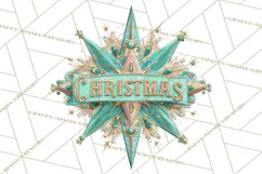 Atomic Christmas PNG Clipart, Retro Holiday Art Cllip Art Product Image 5