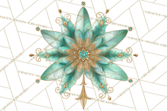 Atomic Christmas PNG Clipart, Retro Holiday Art Cllip Art Product Image 5