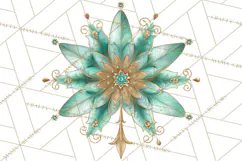 Atomic Christmas PNG Clipart, Retro Holiday Art Cllip Art Product Image 5