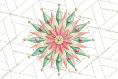 Atomic Christmas PNG Clipart, Retro Holiday Art Cllip Art Product Image 2