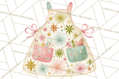 Atomic Christmas PNG Clipart, Retro Holiday Art Cllip Art Product Image 3