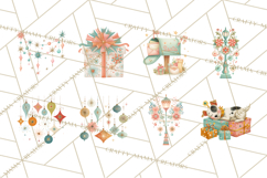 Atomic Christmas PNG Clipart, Retro Holiday Art Cllip Art Product Image 4