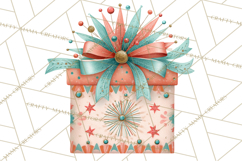 Atomic Christmas PNG Clipart, Retro Holiday Art Cllip Art Product Image 3