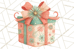 Atomic Christmas PNG Clipart, Retro Holiday Art Cllip Art Product Image 5