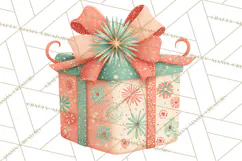 Atomic Christmas PNG Clipart, Retro Holiday Art Cllip Art Product Image 5