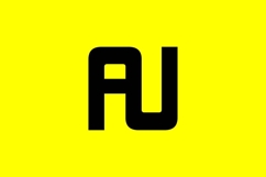 AU Logo Design Product Image 1