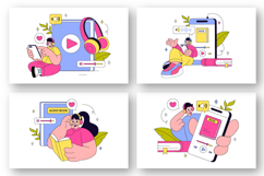 10 Audio Book Illustration Product Image 2