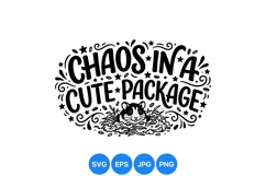 Hand Drawn Cute Hamster Svg With Messy Nest Design Product Image 1