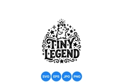 Hand Drawn Tiny Legend Hamster Illustration Art Product Image 1