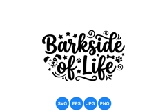 Cute Dog Quote Design With Paw And Bone Elements Product Image 1