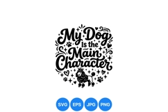 Funny Dog Quote Svg Cut File For Crafts Product Image 1