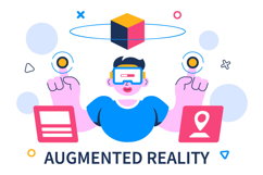 11 Augmented Reality Vector Illustration Product Image 4