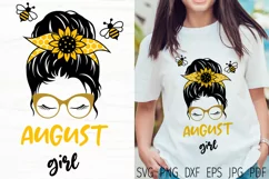 August birthday design for shirts