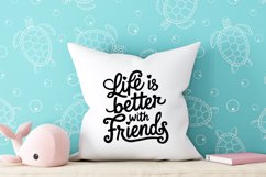 Life is better with friends Svg Png Product Image 2