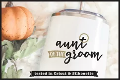 Aunt of the Groom SVG file | Wedding SVG Product Image 3