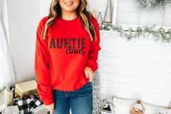 Auntie Claus Holiday Sublimation PNG Product Image 2