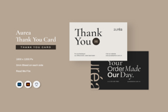 Aurea - Thank You Card Product Image 1