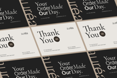 Aurea - Thank You Card Product Image 3