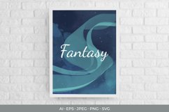 Aurora Watercolor Sublimation Product Image 1