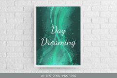 Aurora Watercolor Sublimation Product Image 1
