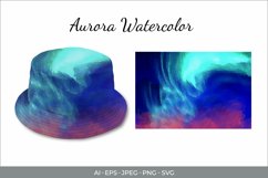 Aurora Watercolor Sublimations Product Image 1