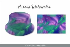 Aurora Watercolor Sublimations Product Image 1