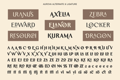 Aurova - Sans Serif Display Font Product Image 13