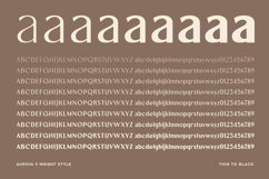 Aurova - Sans Serif Display Font Product Image 2