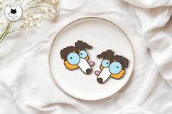 Funny Dog Stud Earrings Vol.2 | Dog Earrings Laser Cut Product Image 2