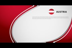 Austria layout background concept design template Product Image 2