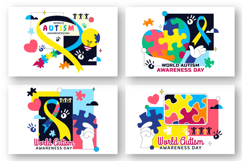 10 World Autism Awareness Day Illustration Product Image 2