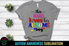 AUTISM AWARENESS SUBLIMATION DESIGN- AUTISM MOM SUBLIMATION DESIGN PNG