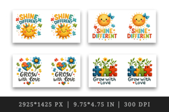 Autism Awareness mug wrap printable sublimation design Product Image 2