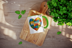 Autism Awareness mug wrap printable sublimation design Product Image 4