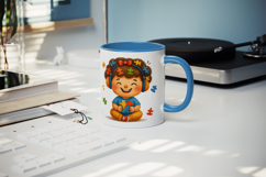 Autism Awareness mug wrap printable sublimation design Product Image 5