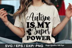 Autism Awareness SVG Design -Autism Seeing the World Differe Product Image 4