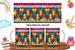 11oz &amp; 15oz Mug Autism Awareness Design Teacher School Cup Product Image 1