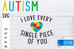 Autism SVG Design | Autism Quotes SVG Design vol.1 Product Image 1