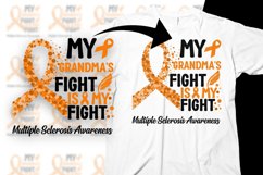Multiple Sclerosis Awareness Svg Png Grandma's Fight fight Product Image 1