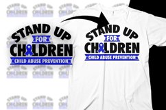 Child Abuse Prevention Awareness Svg Png Stand Up Children Product Image 1