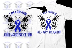 Child Abuse Prevention Awareness Svg Png I Am Survivor Child Product Image 1