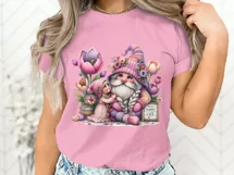 Best Mummy Ever Mother's Day Gnome png, floral Spring gnome Product Image 6