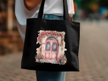 Watercolor Medirerranean Door Clipart Product Image 6