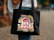 Watercolor Medirerranean Door Clipart Product Image 7