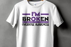 Overdose Awareness Svg Png Overdose Awareness I&#039;m Ok Product Image 1