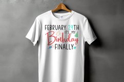 Leap Year Svg Birthday Leap Day Png February 29th Birthday Product Image 1