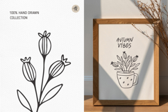 Autumn SVG Bundle, Fall Leaves Clipart PNG, Pumpkin SVG File Product Image 3
