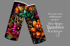 Pumpkin Queen Tumbler Wrap, Sublimation Autumn Tumbler 3 Product Image 2