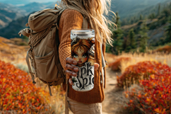 Pumpkin Spice Tumbler Wrap, Sublimation Pumpkin Spice Wrap 8 Product Image 4